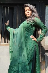 The beautiful Saira Mahi from Bangladesh