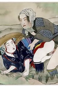 Printed Ero and porn Art two - chinese Shungas (1)